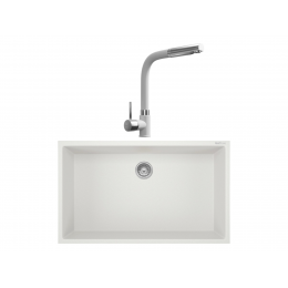 Realstone Gordion 77 &amp; Sümela Spiralli Batarya Premium Mutfak Seti - Beyaz