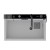 RealStone Victoria Set A02 Beyaz Akıllı Granit Mutfak Evyesi 75,5 x 47 cm